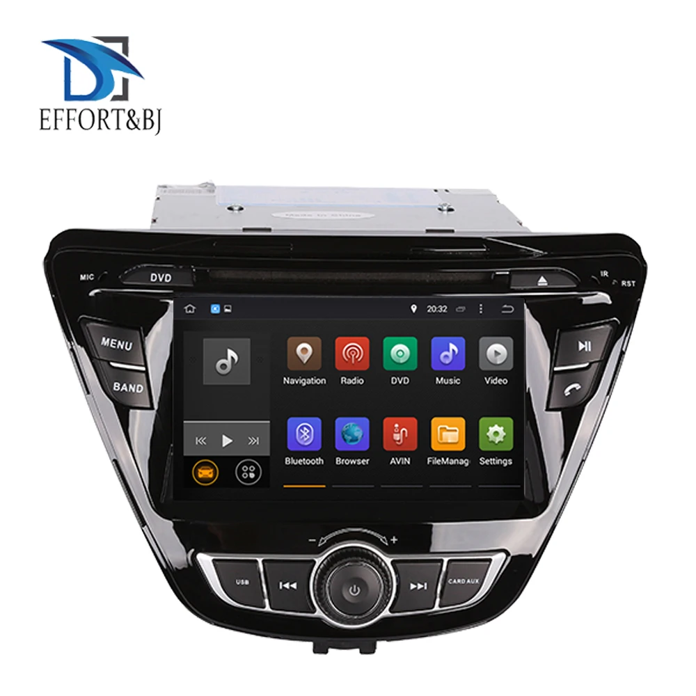 

4GB RAM Android 9.0 Radio for HYUNDAI ELANTRA/AVANTE 2014-2015 Car DVD Player With GPS Navigation Radio +Tape Recorder+Map+Audio