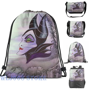 

Funny graphic print shoulder Bags women Maleficent (7) Single shoulder backpack travel for men Gym Bag