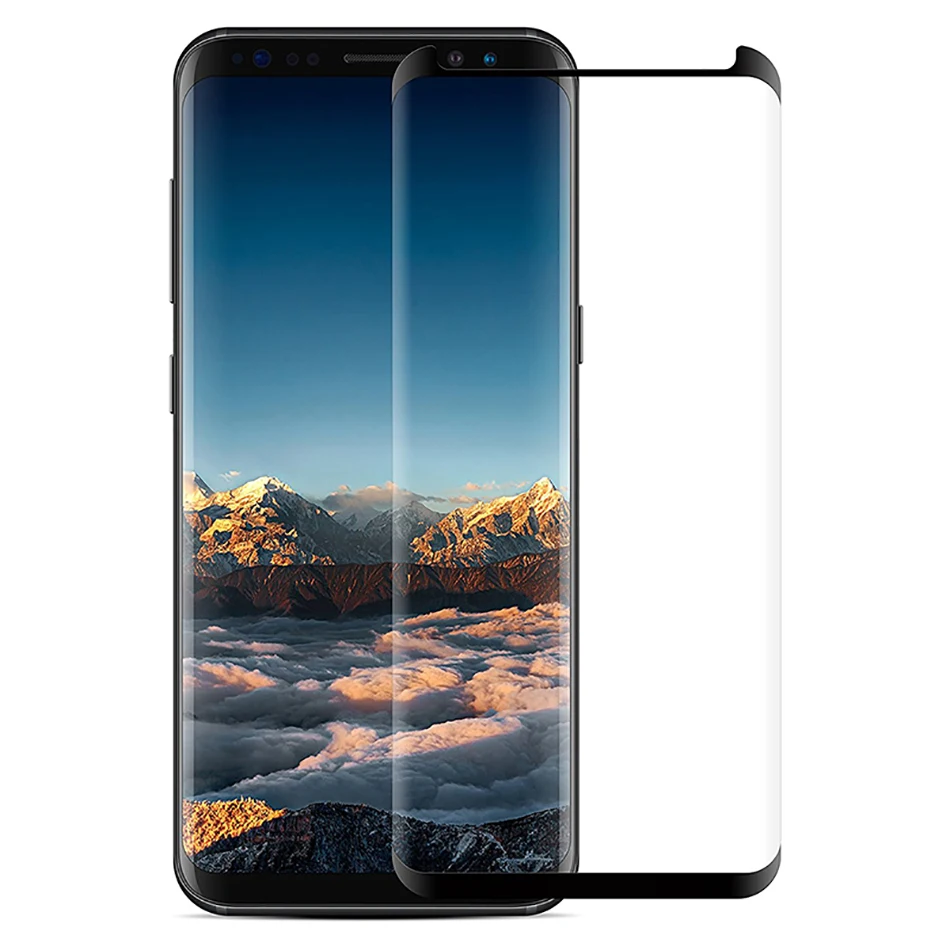 

3D Curved Edge Tenmpered Glass Case Friendly For Samsung Galaxy Note 9 8 S9 S8 Plus S7 S6 Edge Ultra Thin Screen Protector Film