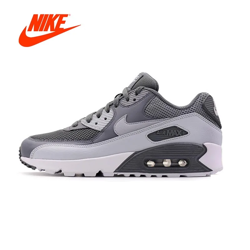 Original New Arrival Official NIKE Men's AIR MAX 90 ESSENTIAL Breathable Running Shoes Sneakers Sport Outdoor