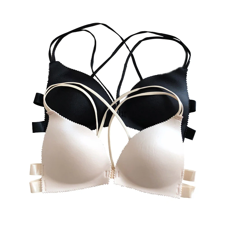 2018 New Arrival Fashion Ladies Bra Women Sexy Solid Wireless Bra