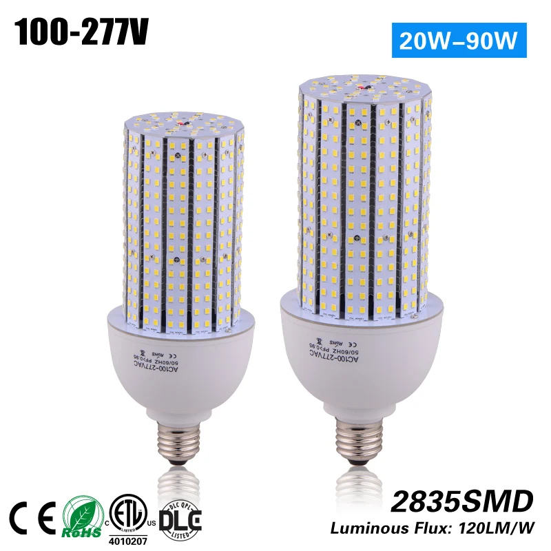 

Freeshipping 3years warranty mogul base led corn light lamp 100-277VAC CE ROHS ETL