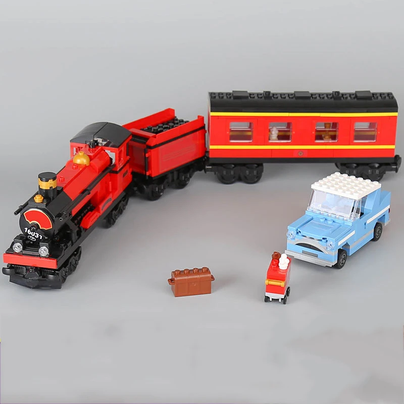 

16031 Harri Potter Series The Hogwarts Express Train Set Blocks Bricks Compatible With Legoed Model Building Toys For Children