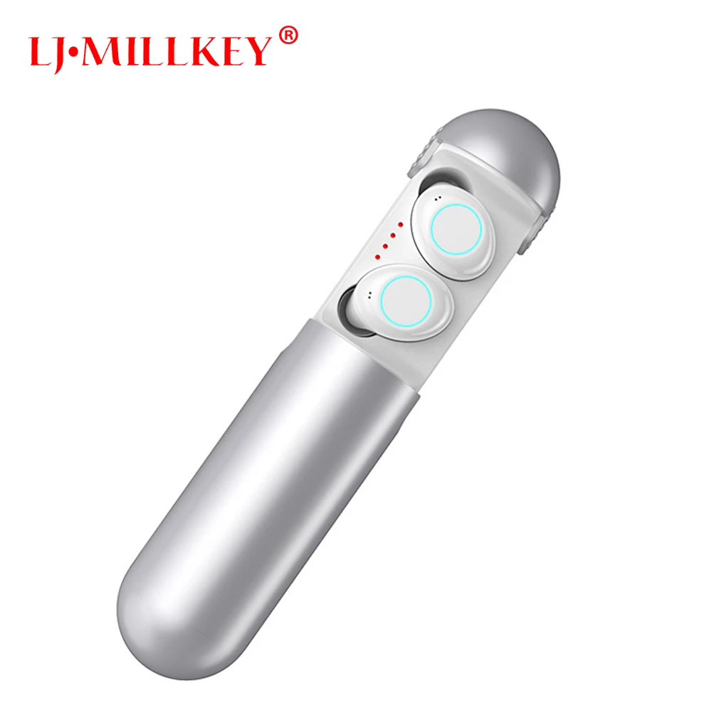 

TWS Bluetooth 5.0 Earphone 3D Stereo Wireless Handsfree Earphones Mini Earbuds IPX8 Waterproof With 50H Playtime YZ254