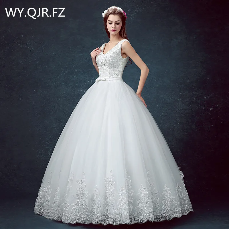 DM-2670Z#Spring summer new long Dresses white and red 2021 tail sexy slim bride violet toast suit wedding dress wholesale cheap red wedding dresses