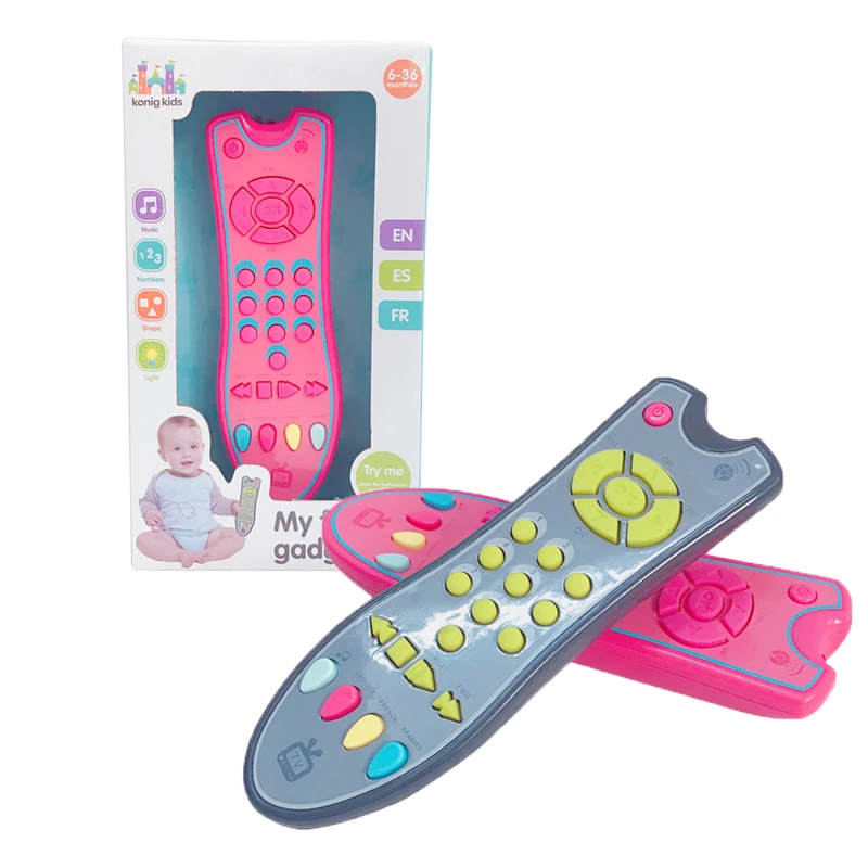 

Baby Educational Simulation Music TV Toys Electric Numbers Remote Learning Machine Toys for Children