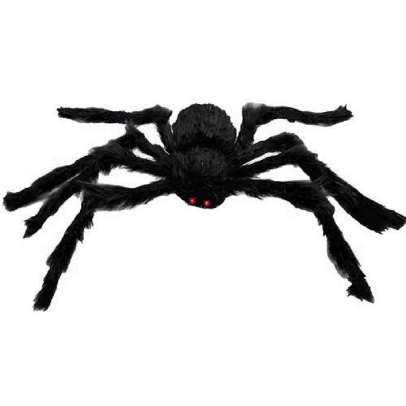 

Halloween Decorations, Outdoor Indoor Halloween Spider Hairy Poseable Scary Spider for Patio Yard Garden House Decoration