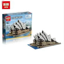 LEPIN Tijolos para Construção 17003 2989 Pcs Idéias série Clássica a Sydney Opera House Modelo de Construção Blocos Arquitetura Brinquedos 10234