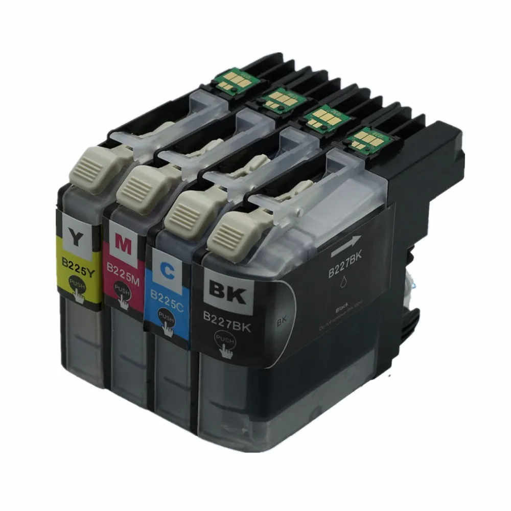 Запасные чернильные картриджи LC227BK LC227XL LC227 XL LC225 LC 227 225|ink cartridge|replacement cartridgebrother