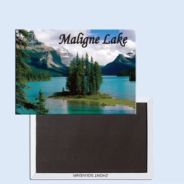 Maligne Lake, Jasper National Park, Alberta, Canada 24473 Fridge Magnet -  AliExpress