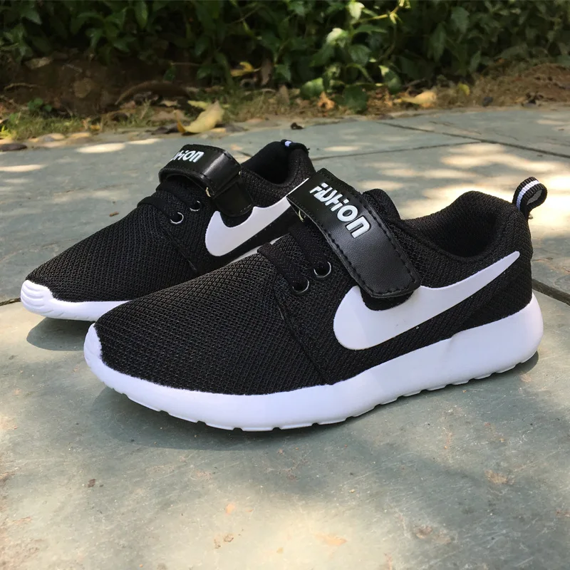 

Spring and Autumn Mesh Breathable Children's Casual Shoes Adult Children Boys and Girls Fashion Soft Sports Sneakers