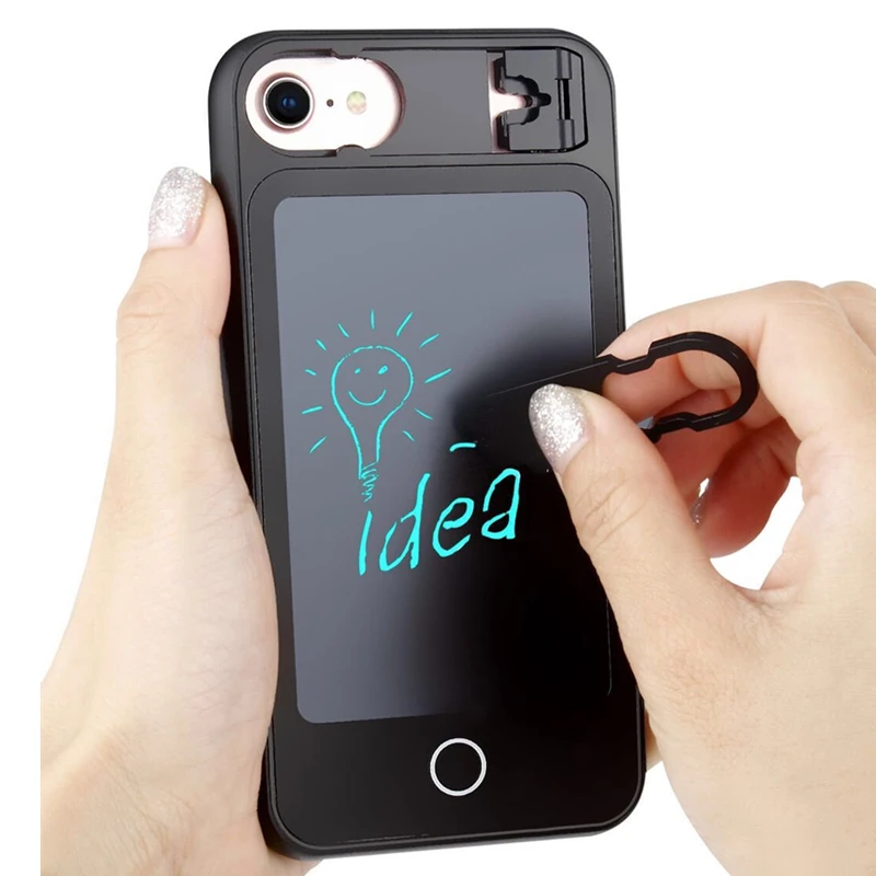 New LCD Handwriting board Wordpad case for iphone 8 8plus 7 7plus 6s 6plus Silicon bumper with PC doodle phone cover for gifts New LCD Handwriting board Wordpad case for iphone 8 8plus 7 7plus 6s 6plus Silicon bumper with PC doodle phone cover for gifts