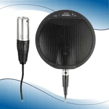 Всенаправленный настольный микрофон конференции и голоса XLR phantom power микрофон 6 м кабель шумоподавление эхо