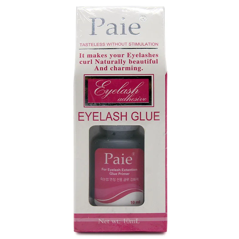 

Paie 10ML Professional Eyelash Extension Glue Adhesive Glue Tasteless without Stimulation Fake Eye Lashes Extension Glue Primer