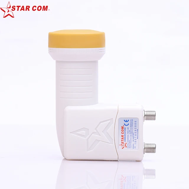 Best Offers STARCOM 3602mini Universal LNB For Satellite TV Receiver Low Noise Figure 0.1dB HD Digigtal Universal Ku Band Twin LNB Best Offers STARCOM 3602mini Universal LNB For Satellite TV Receiver Low Noise Figure 0.1dB HD Digigtal Universal Ku Band Twin LNB