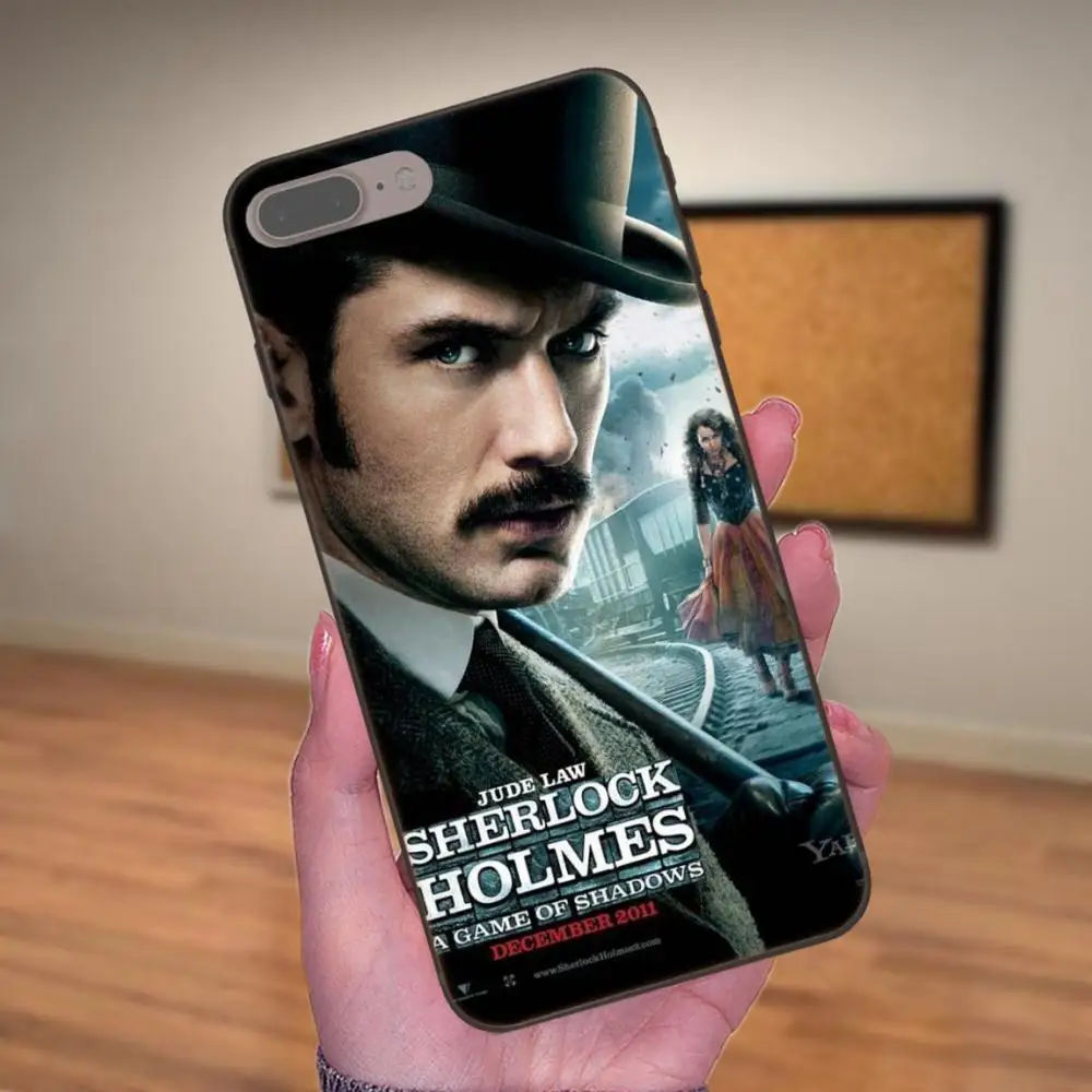 Силиконовый чехол для Huawei Honor Enjoy Mate Note 6s 8 9 10 20 P20 P30 Lite Play Pro P smart Sherlock Holmes Tintin