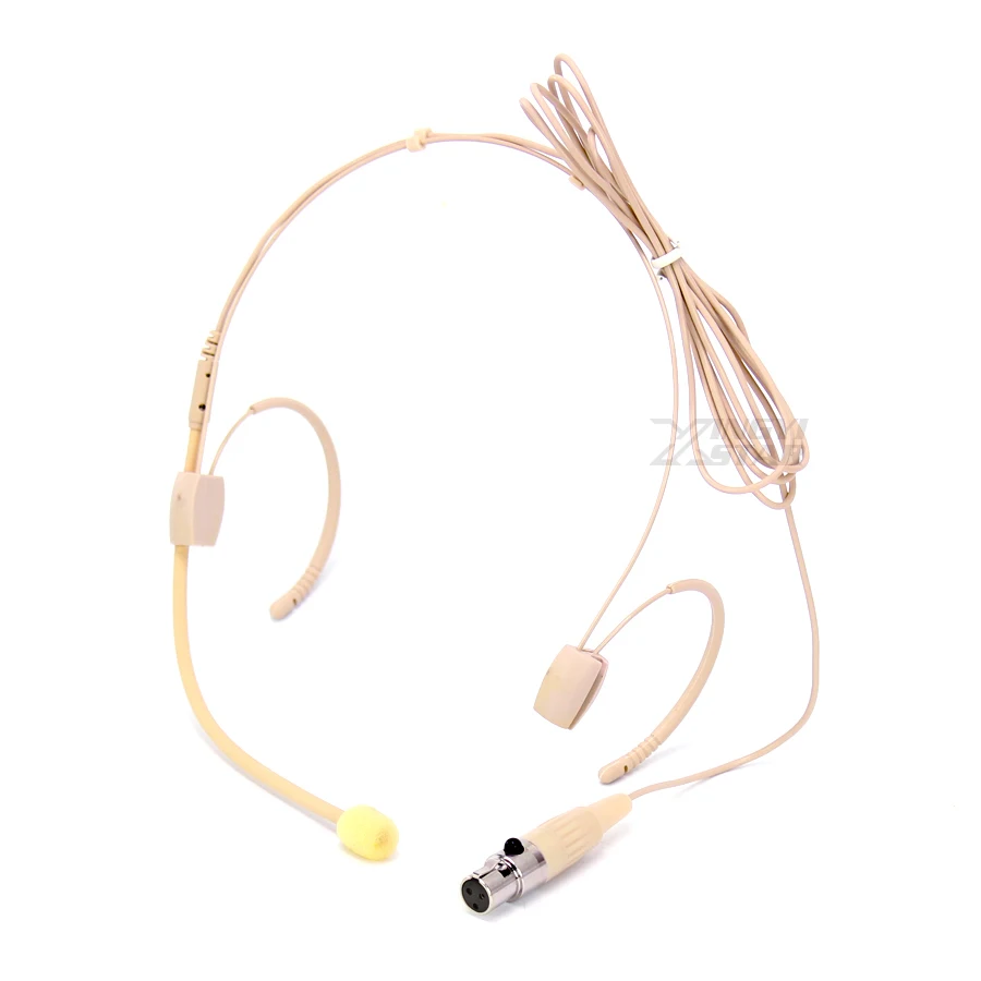 Мини XLR 3 Pin TA3F двойной Заушник гарнитура микрофон головной убор для SAMSON UB7 UR7 CT7 CR88
