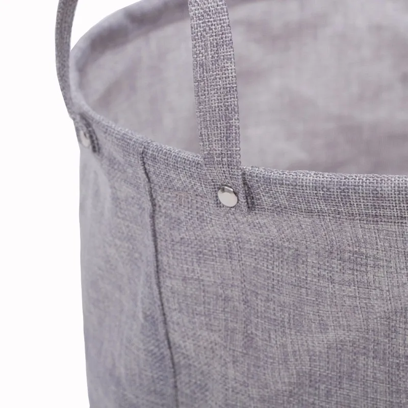 Большая емкость hano утолщение Оксфорд ткань алюминиевый сплав переносная корзина для белья большой карман сумка для хранения