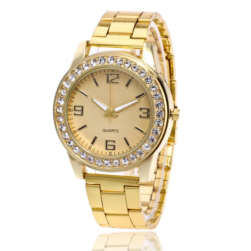 

Women Wrist Watches Fashion Stainless Steel Band Quartz Round watch female woman watch 2019 ladies watches