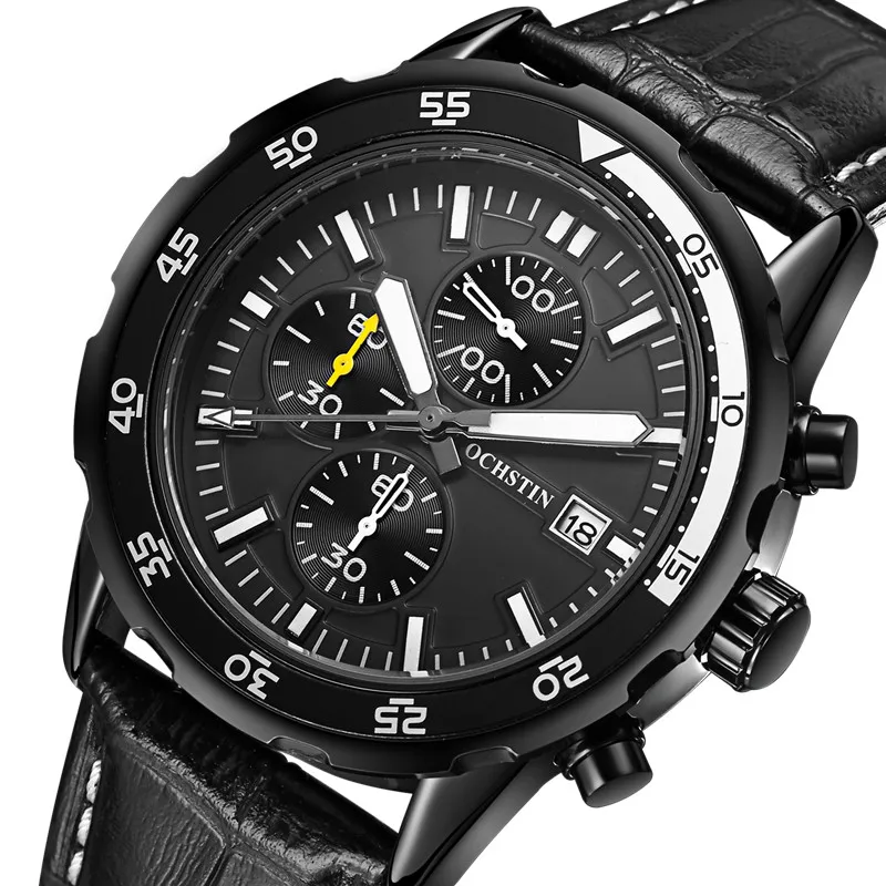 Reloj Hombre 2016 спортивные мужские часы с хронографом Топ бренд роскошные модные