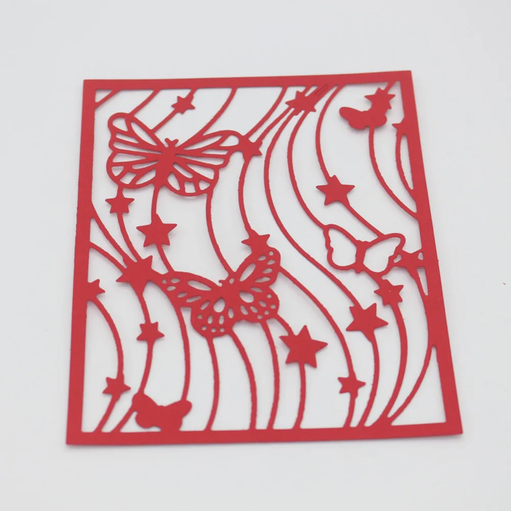  Butterfly Frame Metal Cutting Die Scrapbooking Embossing Stencil Card Cut Dies for DIY Invitation E - 32847149318