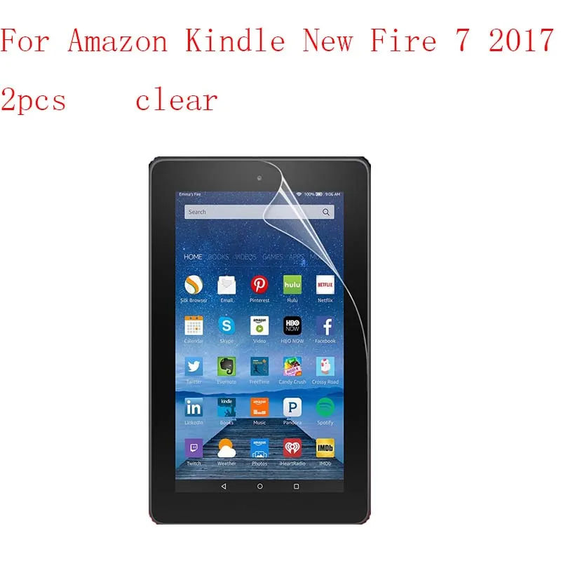 Clear New HD Clear Anti Shatter Screen Protector Film For
