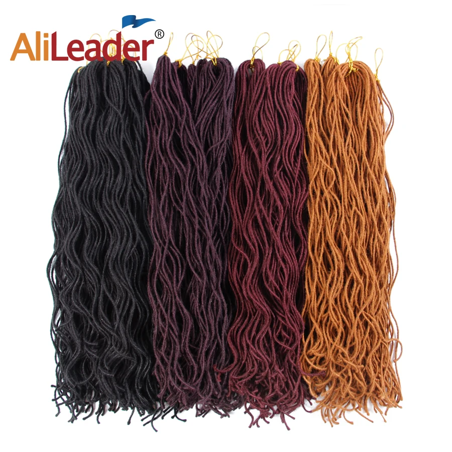 Alileader коричневый Мини Искусственные локоны вязаный крючком волос 20 дюйм(ов)