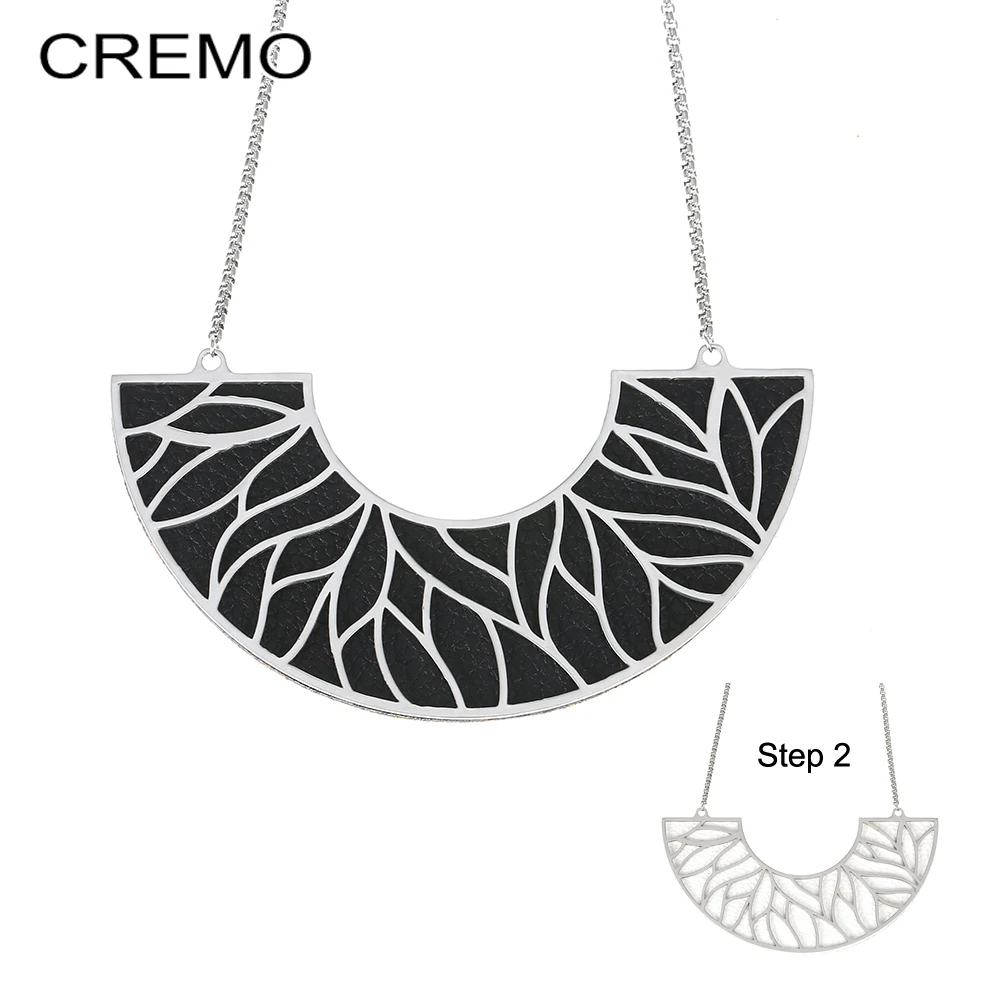 Cremo ожерелье s & Кулоны из нержавеющей стали с кулоном сменный Двусторонний