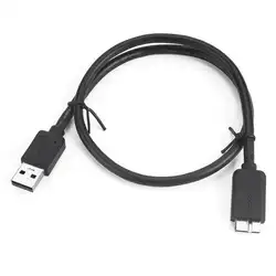 Высокая Скорость 1 м USB 3,0 Тип для Micro B кабель-удлинитель для внешний жесткий диск HDD samsung S5 Примечание 3 USB данные HDD кабель