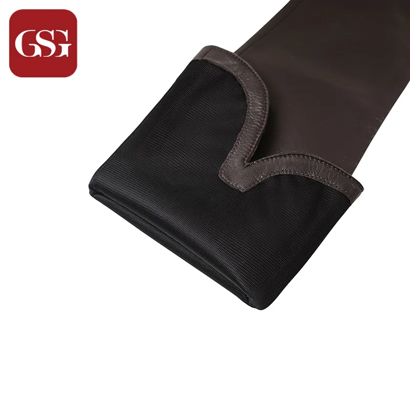 GSG женские длинные кожаные перчатки s Модные женские перчатки для вождения зимние теплые перчатки Локоть опера длинные перчатки