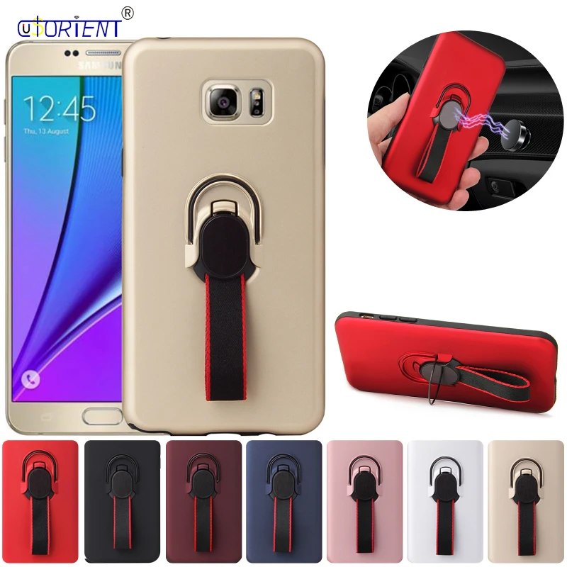 Чехол подставка для Samsung Galaxy Note 5 Note5 N920 N920C N920g N9200 N920i гибридный Невидимый чехол 2 в 1