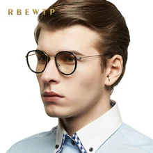 RBEWTP синие световые блокирующие очки светодиодные очки для чтения, устойчивые к радиации, прозрачные компьютерные игровые очки, очки в оправе 8132