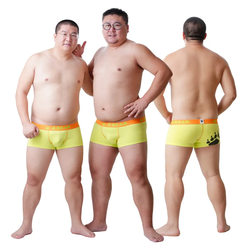 2017 New Arrival Bear Claw Men's Plus Size Boxers Bear Paw Underwear Designed For Gay Bear 6 Colours Free Shipping! M L XL XXL 5