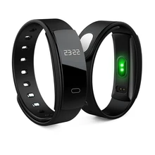 QS80 Bluetooth Smart Браслет сердечного ритма Сидячий напоминание мониторинг сна для IOS Android-смартфон