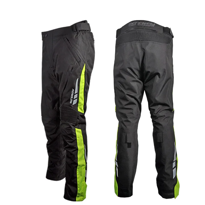 

New Motorcycle Men's Waterproof Motorcycle Riding Bike Pant CE Protector Wearable Spring Summer With Kneepad for 4 seasons