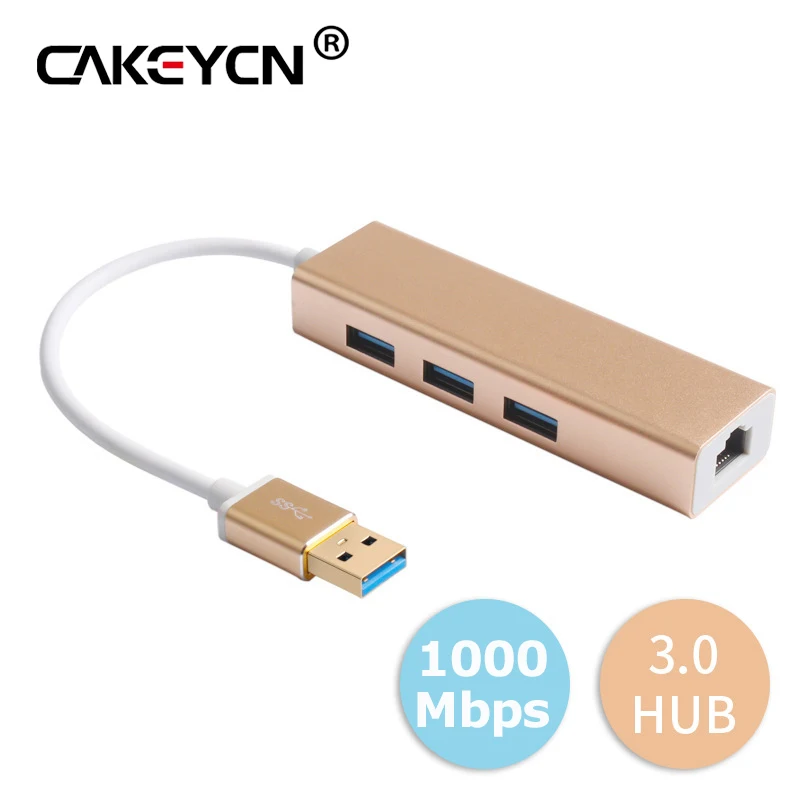 USB3.0 концентратор Gigabit Ethernet сетевой адаптер+ 3 порта концентратор USB 3,0 к RJ45 10/100/1000M Lan Карта для Macbook Windows 10