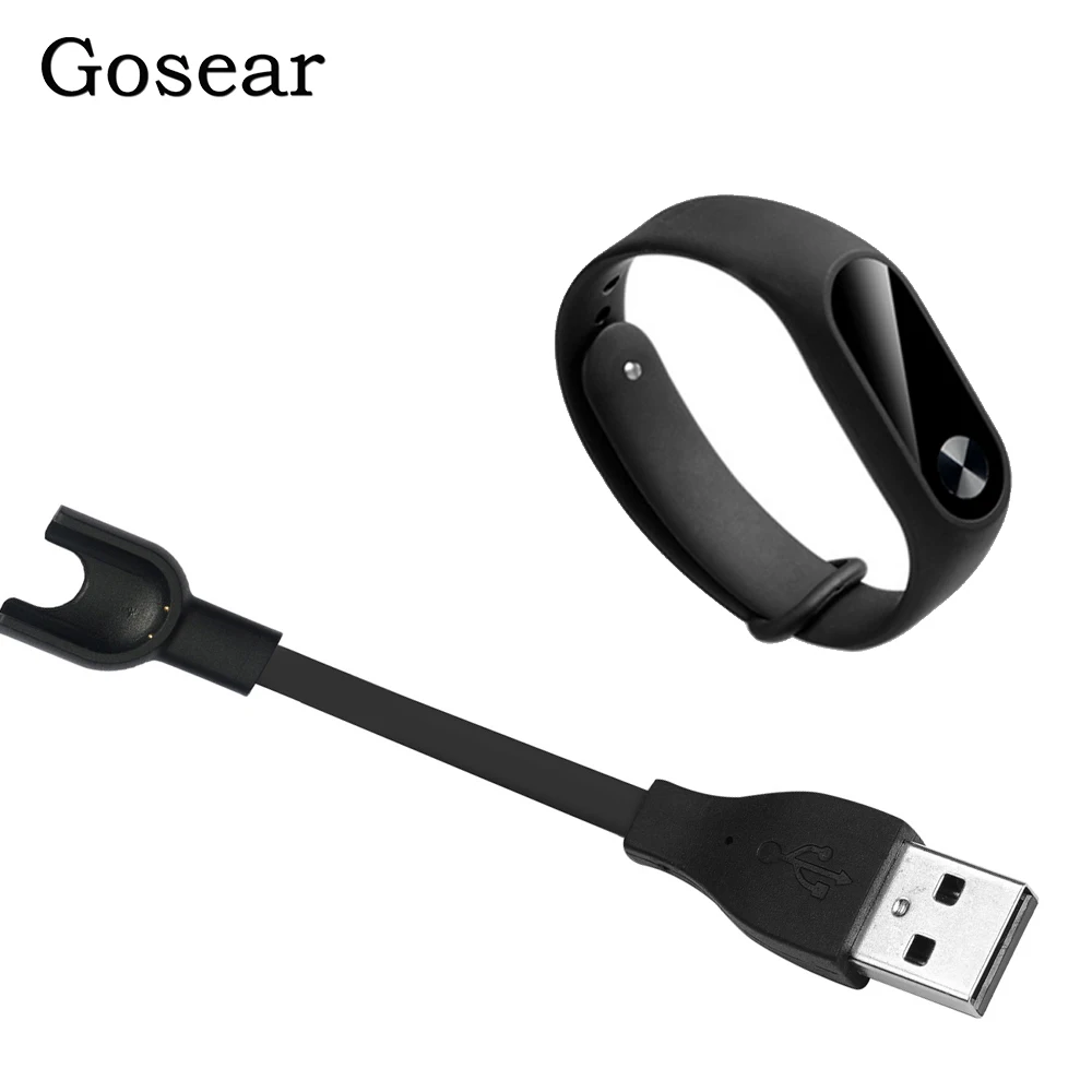 

Gosear Replace USB Charger Charging Cable Wire Cord for Xiaomi Xiomi Xiao Xia Mi Band Miband 2 II 2nd Gen Band2 Smart Bracelet