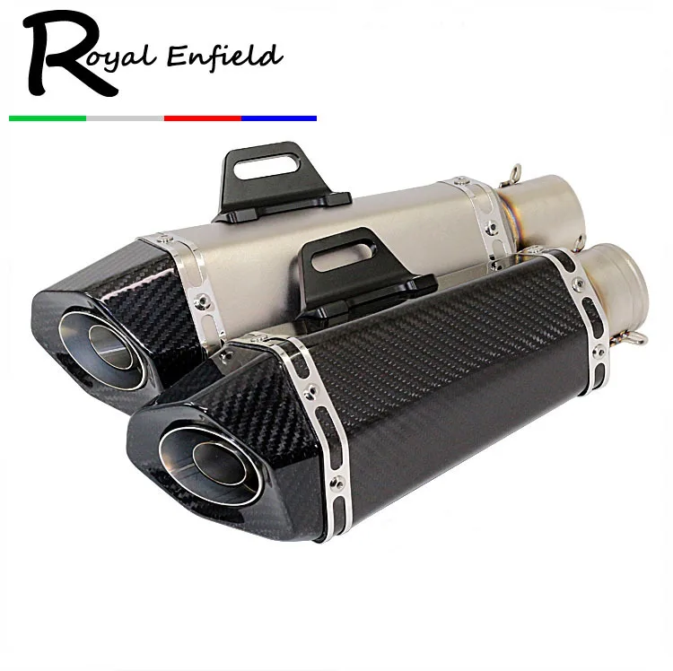 

New 51mm Motorcycle carbon fiber exhaust pipe muffler big displacement taper for kawasaki CBR motorcycle pipe exhaust