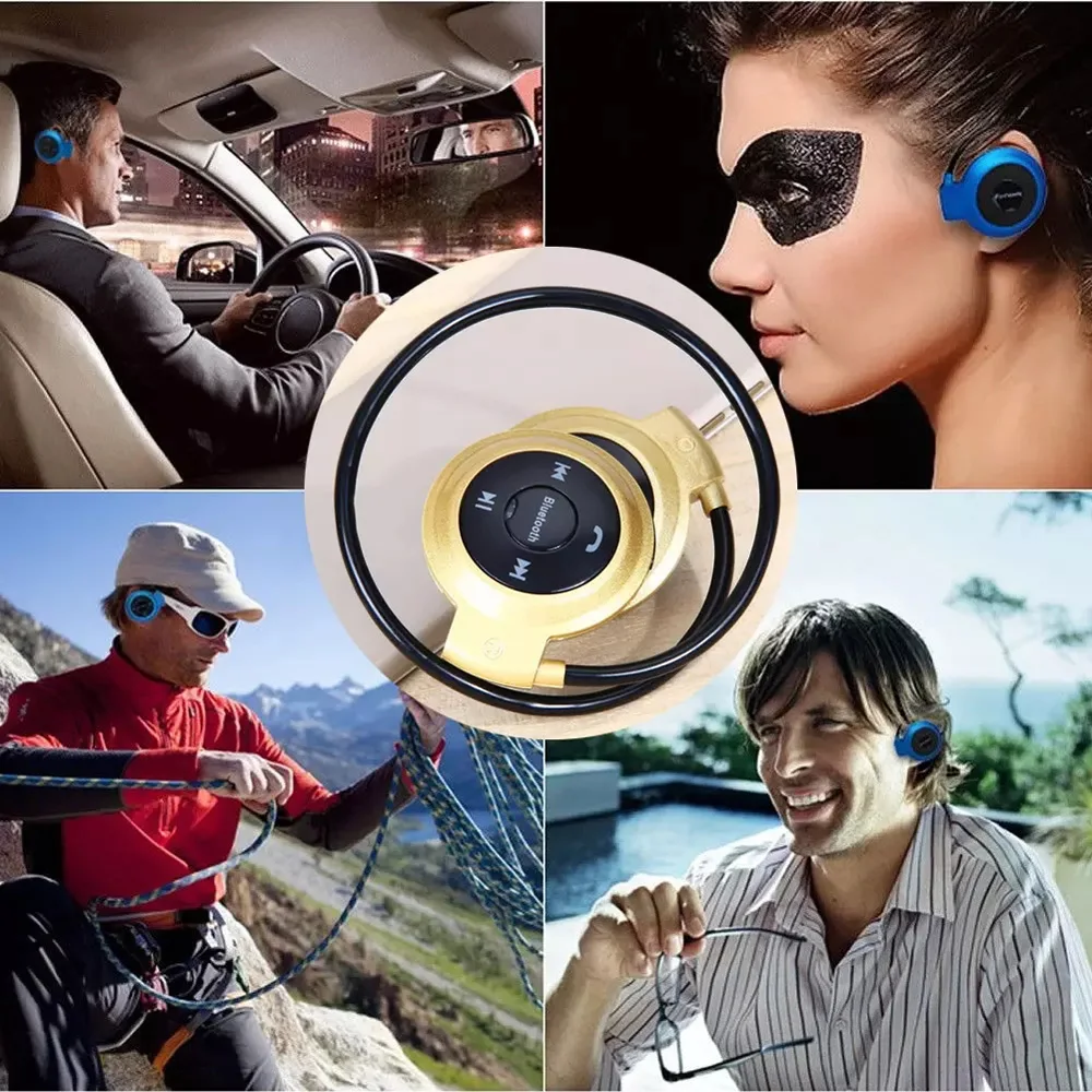 Portable 503 Bluetooth Earphone Sport Wireless Headset Music Stereo Headphones Mini Earbuds With Mic FM Radio For PC iPhone Mp3 (1)