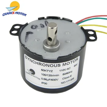 

CHANCS 50KTYZ Synchronous Motor 100RPM 110V 6W Electric Motor Permanent Magnet Motor