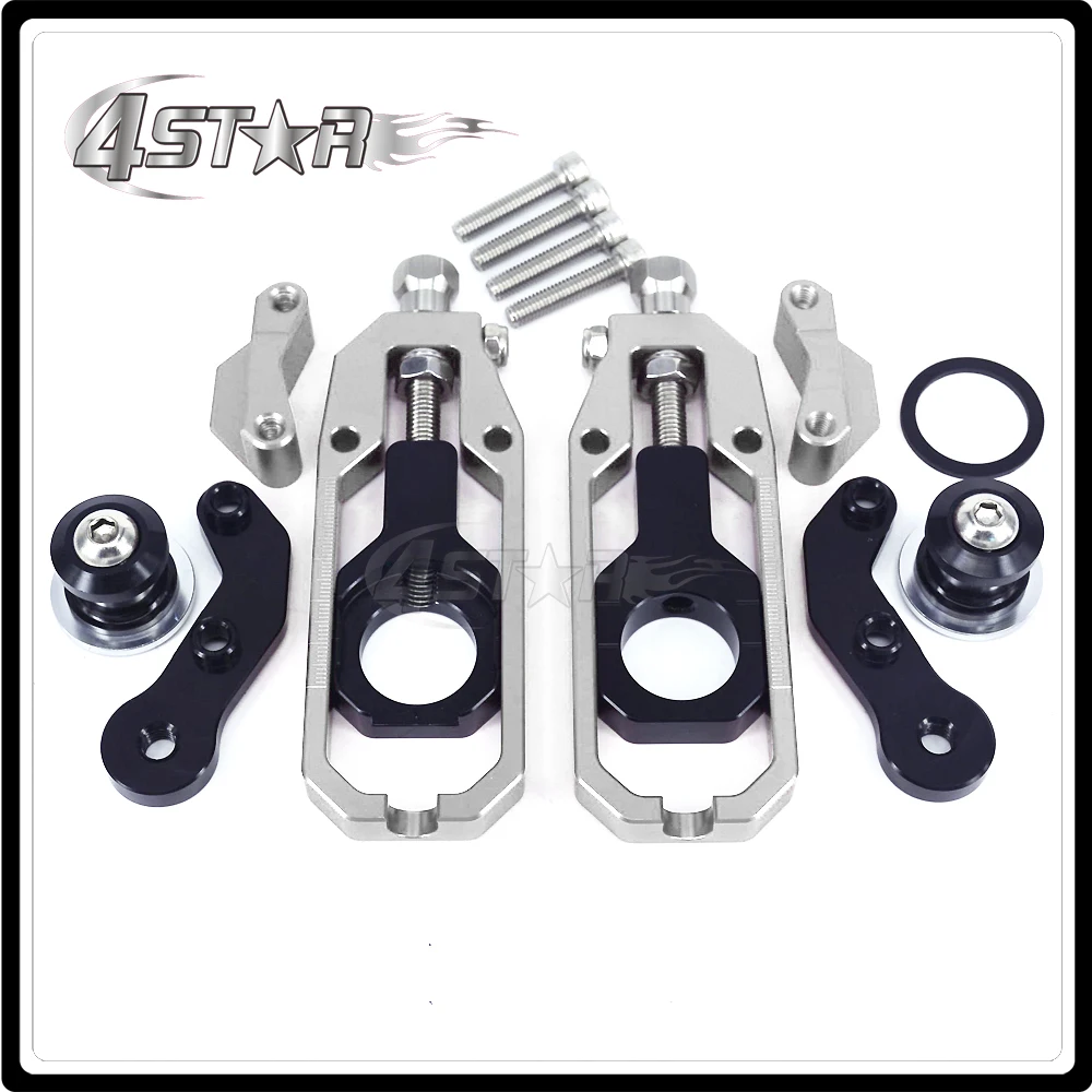 Buy CNC Chain Adjusters Tensioners With Spool Fit for KAWASAKI ZX 6R ZX6R ZX 6R