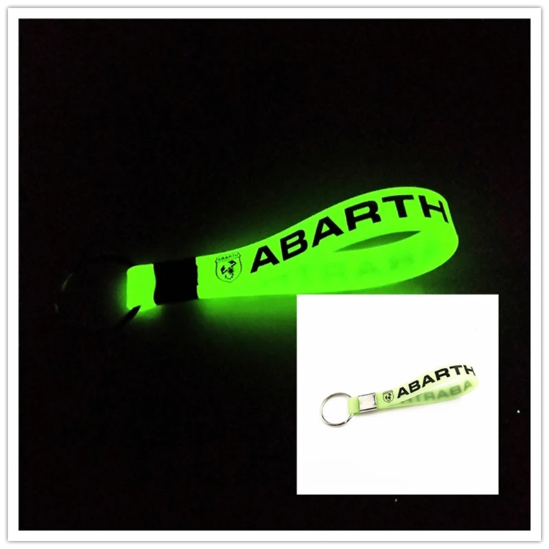 

Luminous Car keyring Car Case for Fiat Punto 500 Abarth Stilo Ducato Palio accessories Motorcycle Automobiles car styling