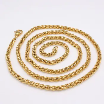 

Width 5 mm / 0.12 inch 60 cm chain stainless steel Hip-hop necklace