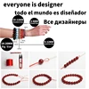 Cuentas de sodalita Natural de alta calidad, Azul Mate de piedras preciosas facetadas para pulsera, fabricación de collares, accesorios de joyería ► Foto 2/6
