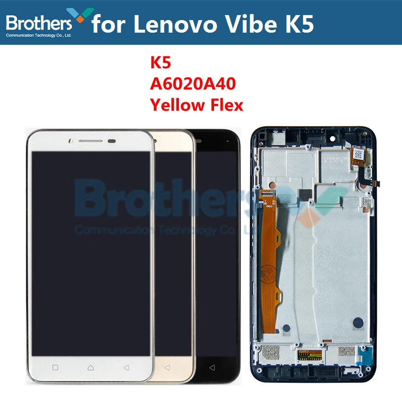 For Lenovo Vibe K5 A6020A40 LCD Display With Frame For Lenovo Vibe K5 Plus A6020A46 LCD Screen Touch Screen Digitizer Test Work (2)