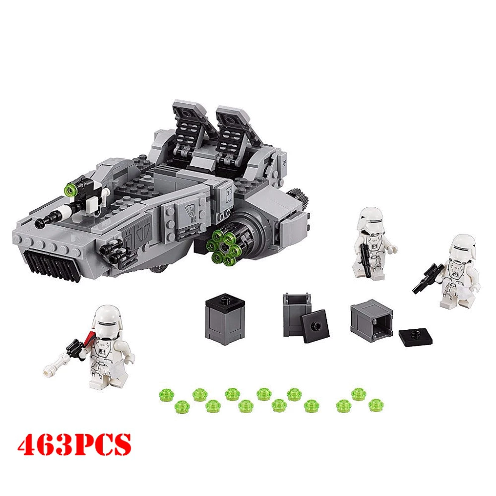

NEW 10576 463pcs Star First Order Snow speeder Building Blocks DIY brikcs toys gift Compatible