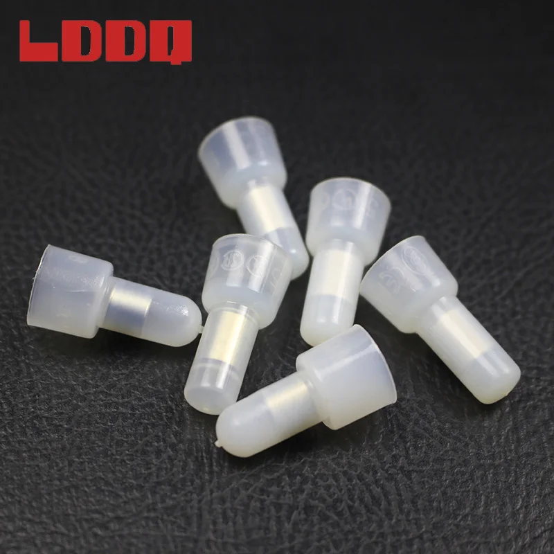 100pcs 1210 AWG NYLON CRIMP CLOSED END CAPS CONNECTORS Car Audio