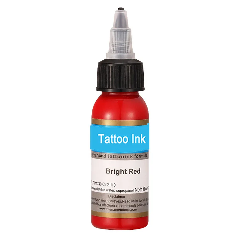 Tattoo-Inks-bright-red