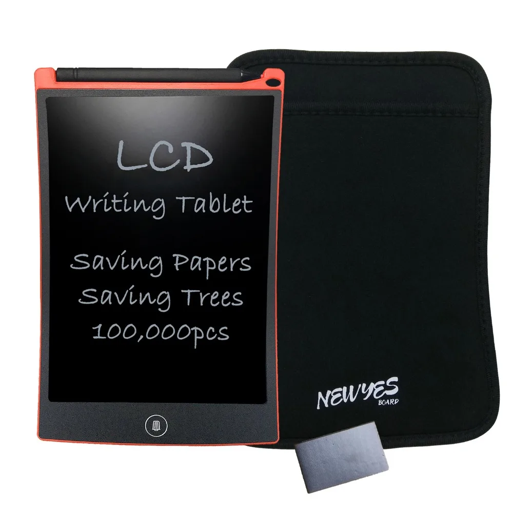 NEWYES eWriter Red 8 5 дюймов ЖК цифровой планшет для рисования рукописного ввода детские