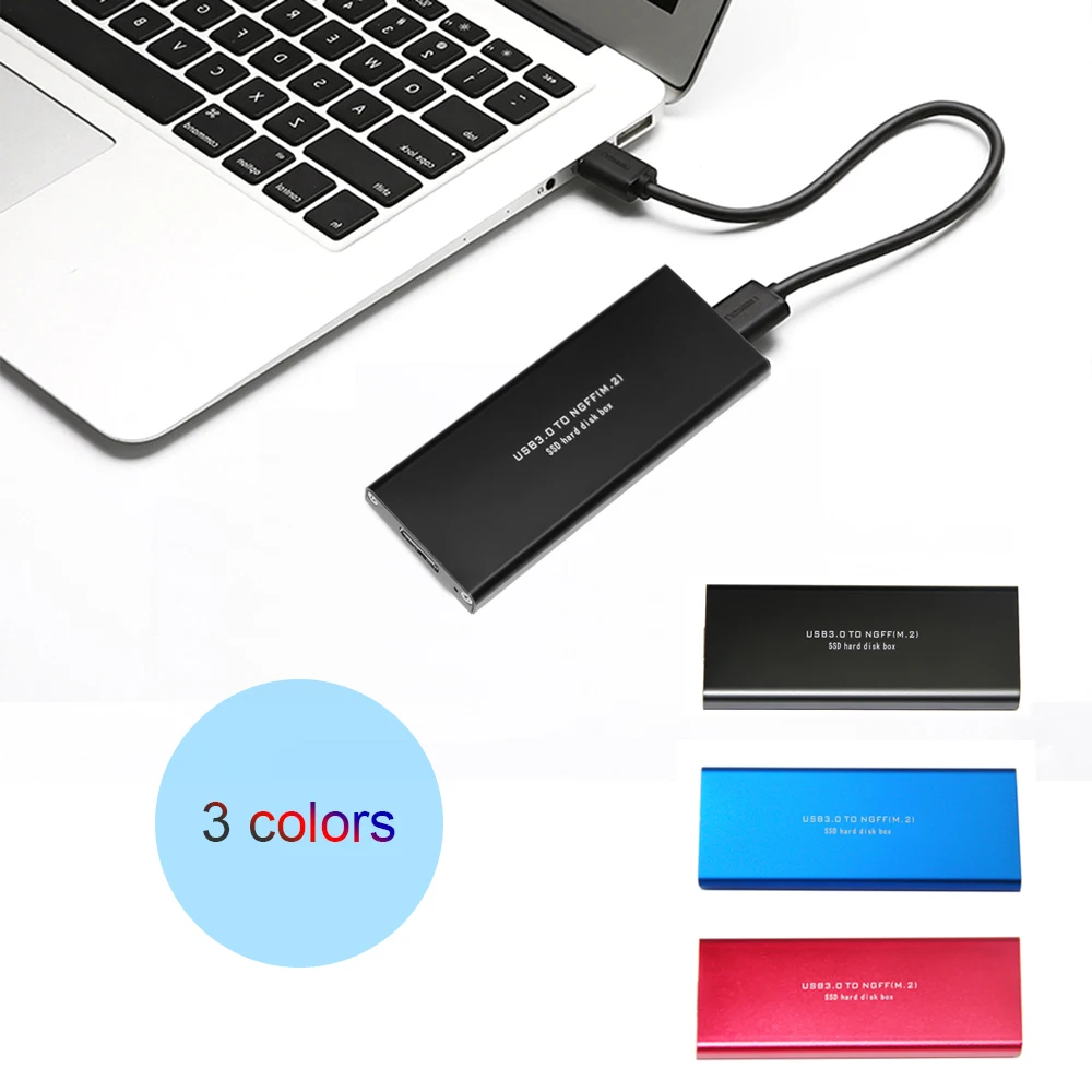 Kebidumei внешний жесткий диск SSD корпус M2/NGFF на USB3.0 M.2 твердотельный накопитель NGFF